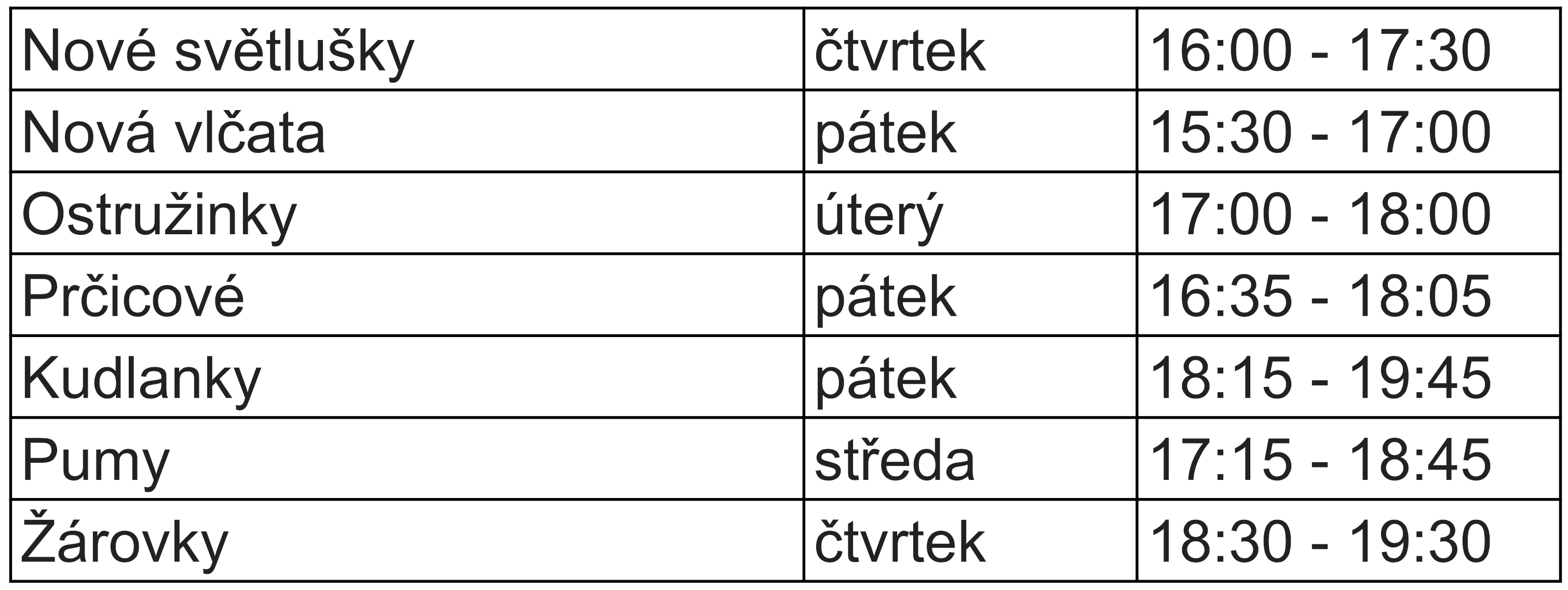 rozvrh schuzek 2017/2018